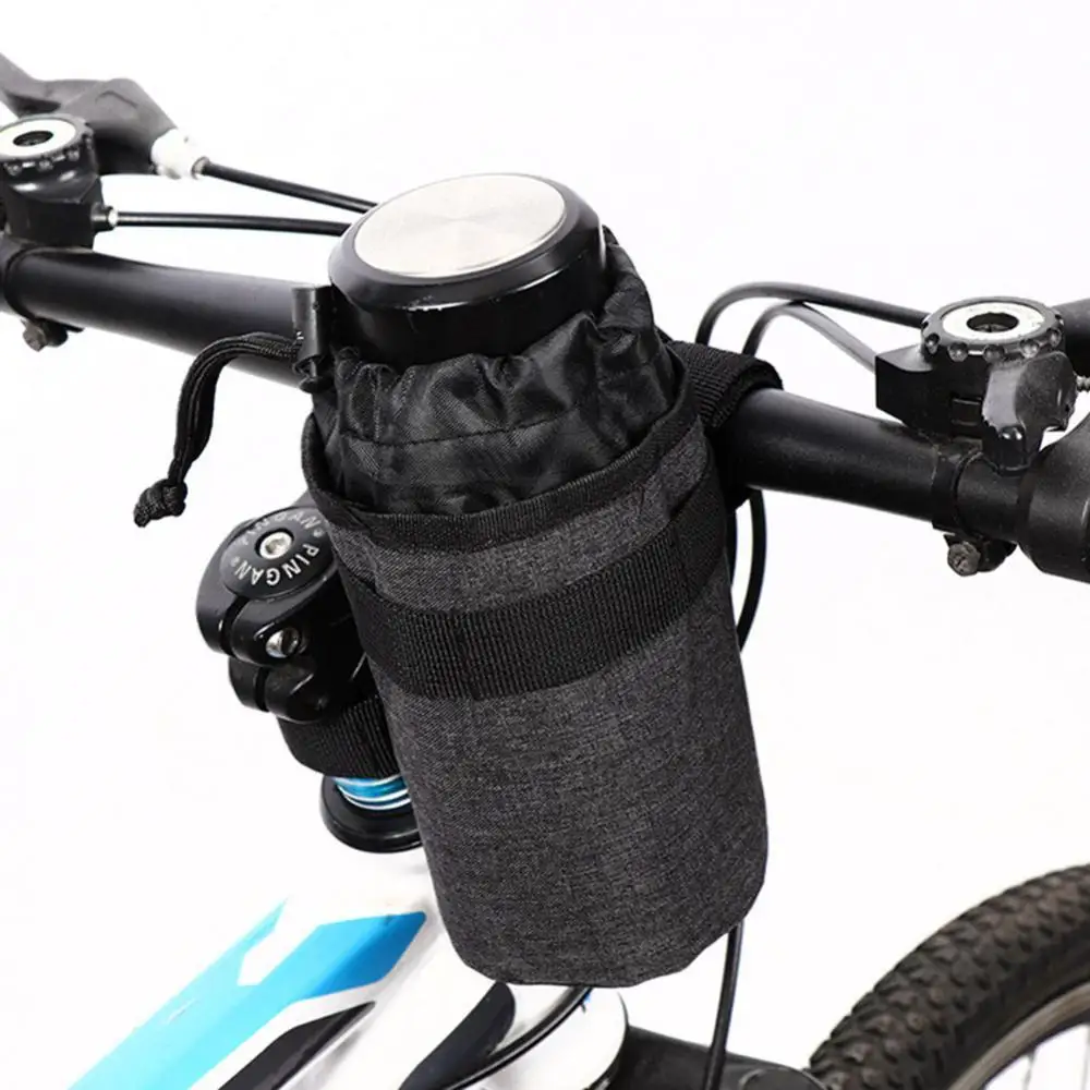 

750ml Bicycle Bike Cycling Handlebar Water Bottle Drink Bag Pouch Cup Holder Bag Pouch Cup Holder