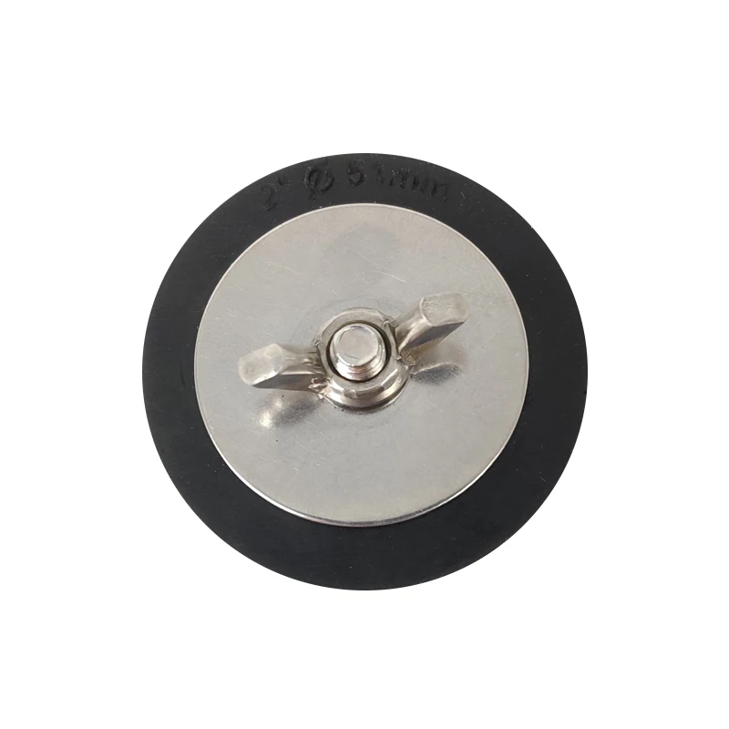 Резиновые заглушки для труб бассейна зимой с винтом из нержавеющей стали