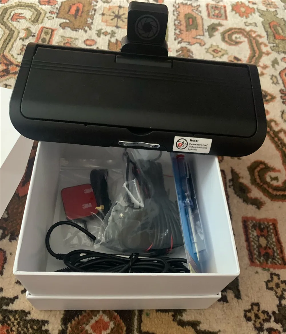 Автомобильный видеорегистратор 4G Android ADAS FHD 1080P с двумя объективами записывающее