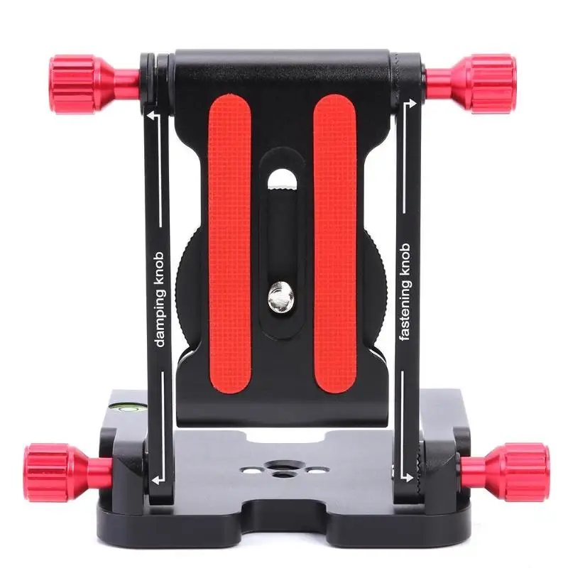 Алюминиевый сплав Z Тип наклонная головка штатива металлическая Гибкая Складная