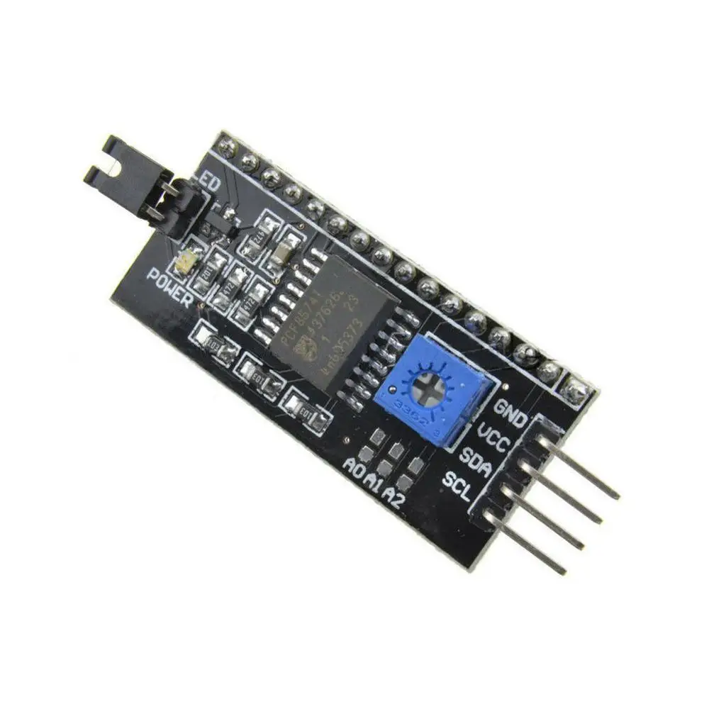 1 шт. IIC I2C адаптер серийный интерфейс плата модуль 5 в платы Порт IIC/I2C 1602 ЖК