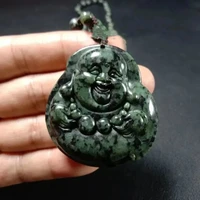 natural tibetan medicine king stone handmade maitreya buddha pendant female health care magnet pendant