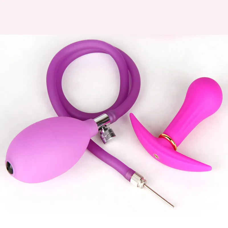 Анальная пробка вагинальная и расширитель массажер простаты встроенный