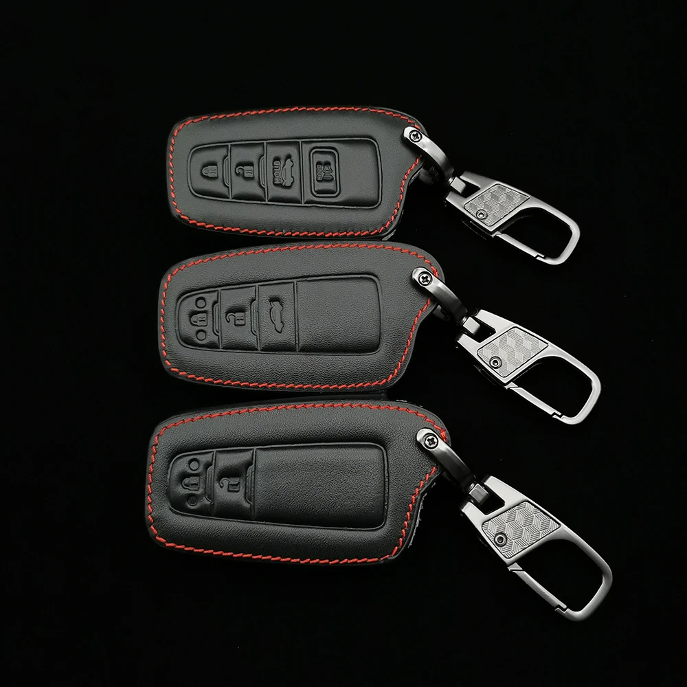 

Car Key Cover For Toyota Camry Chr Corolla Rav4 Avalon Land Cruiser Prado Prius Remote Fob Cover 2 3 4 Button 2018 2019 2020