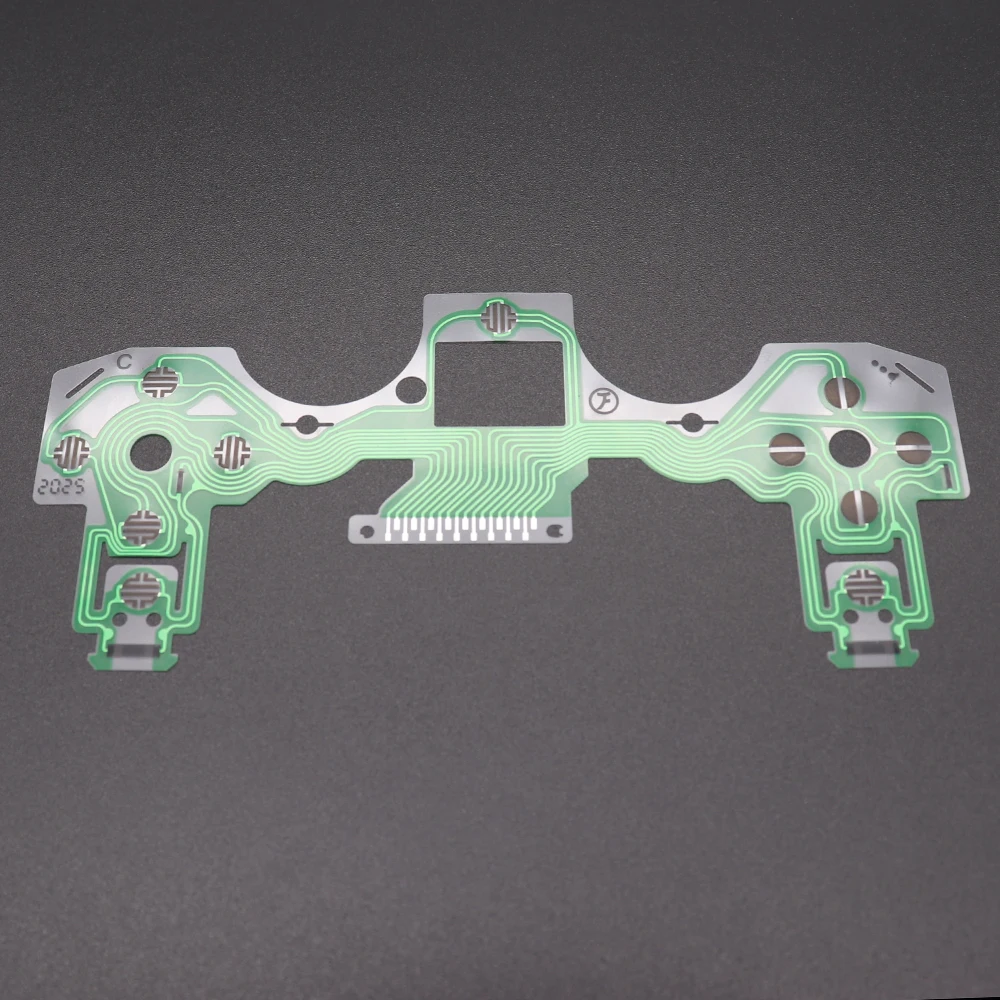 

TingDong 50pcs/lot for playstation 4 2.0 controller green Conductive Film for PS4 Keypad Flex Cable PCB Circuit Ribbon Film