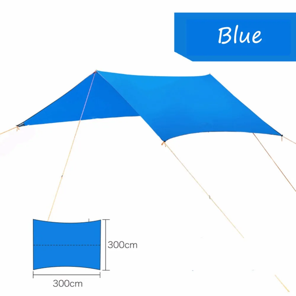 Уличный тент от солнца Facecozy влагозащищенный 210T из ткани Оксфорд с защитой