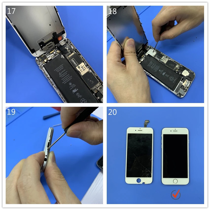 Класс AAA+++ для iPhone 6 6S 7 8 Plus lcd с 3D сила кодирующий преобразователь сенсорного экрана в сборе для iPhone 5 5S дисплей без битых пикселей