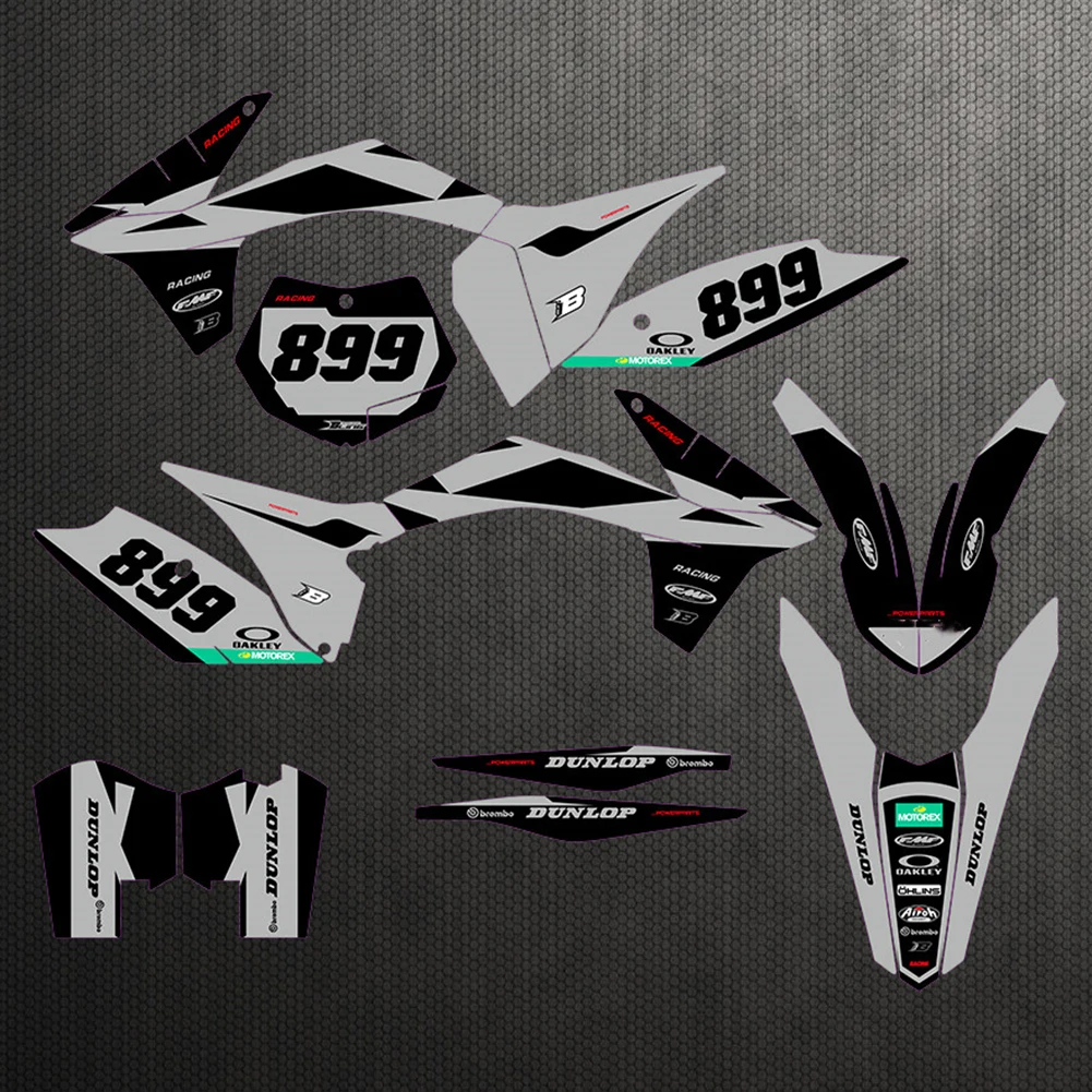 Бесплатные пользовательские наклейки графические для KTM 125 150 200 250 300 350 450 SXF SX 500 2012