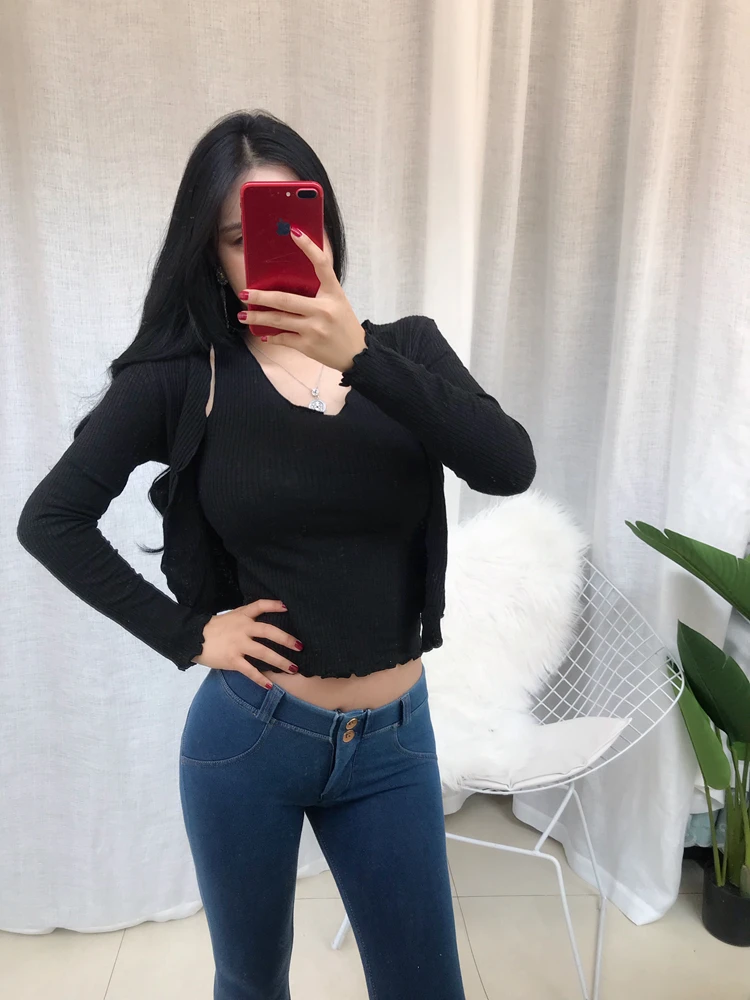 Новая весенняя винтажная хлопковая рубашка женская блузка с длинным рукавом