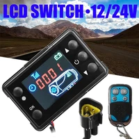 12v24v lcd monitor switch board and air diesel heater parking remote controller for websato eberspacher diesels heater