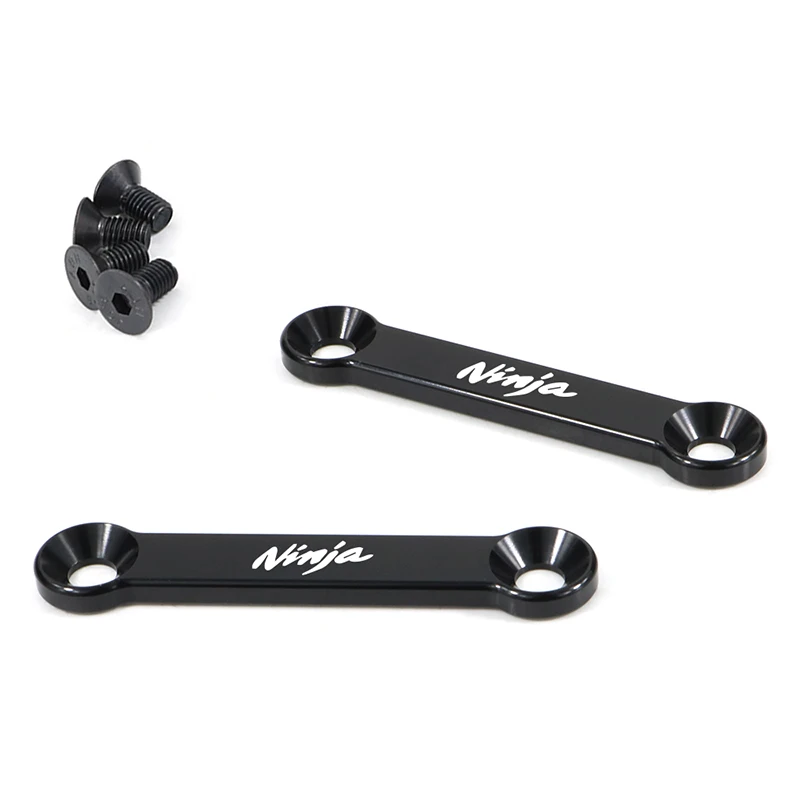 

Fit For KAWASAKI Ninja 400 ABS Ninja 250 2018-2021 Z400 ABS 2019-2021 Rear Passenger Peg Holes Cover Footpeg Block Off Plates
