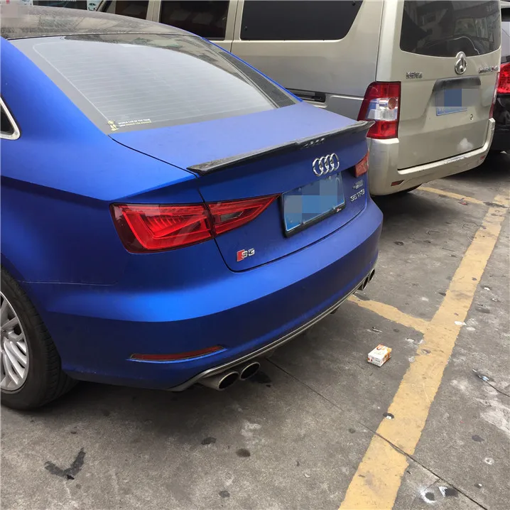 For Audi A4 Spoiler Carbon Fiber Material 2012-2015 S3 ACDK Performance Style | Автомобили и мотоциклы
