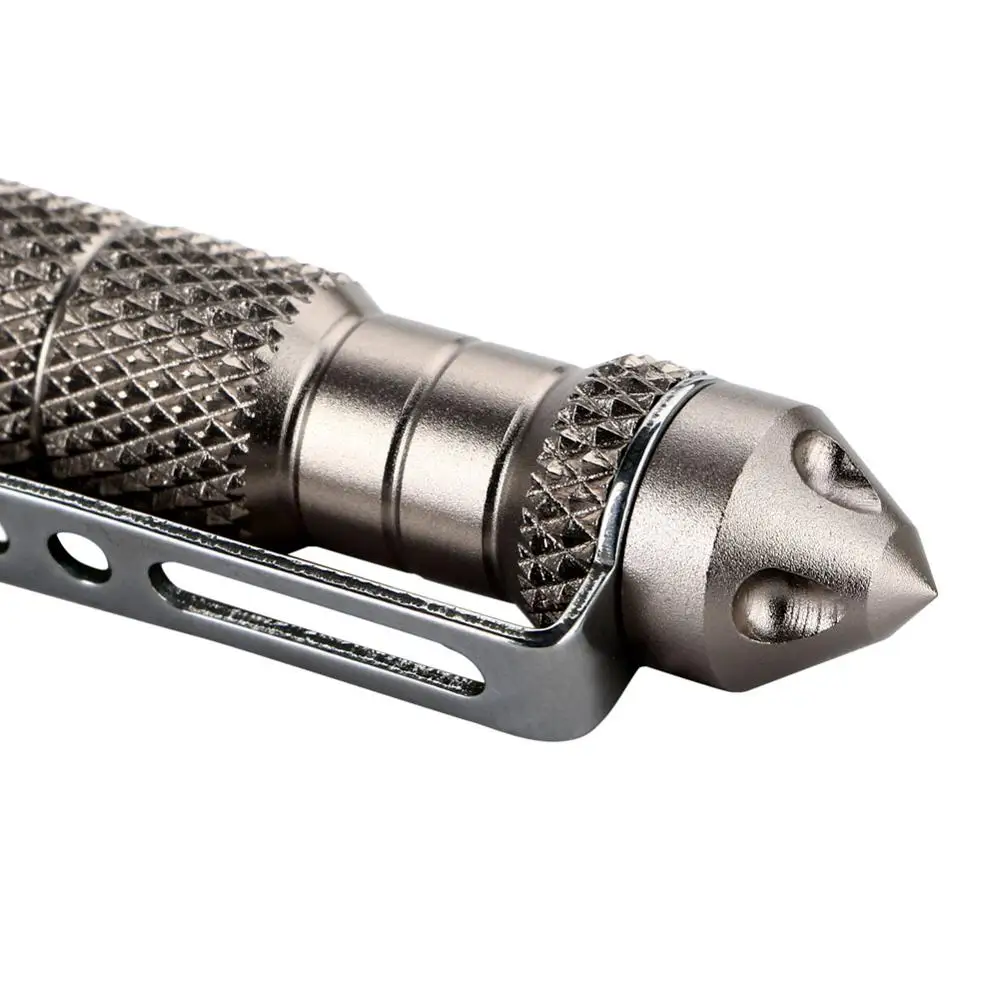 Карманная ручка авиационная алюминиевая противоскользящая Военная Самозащита