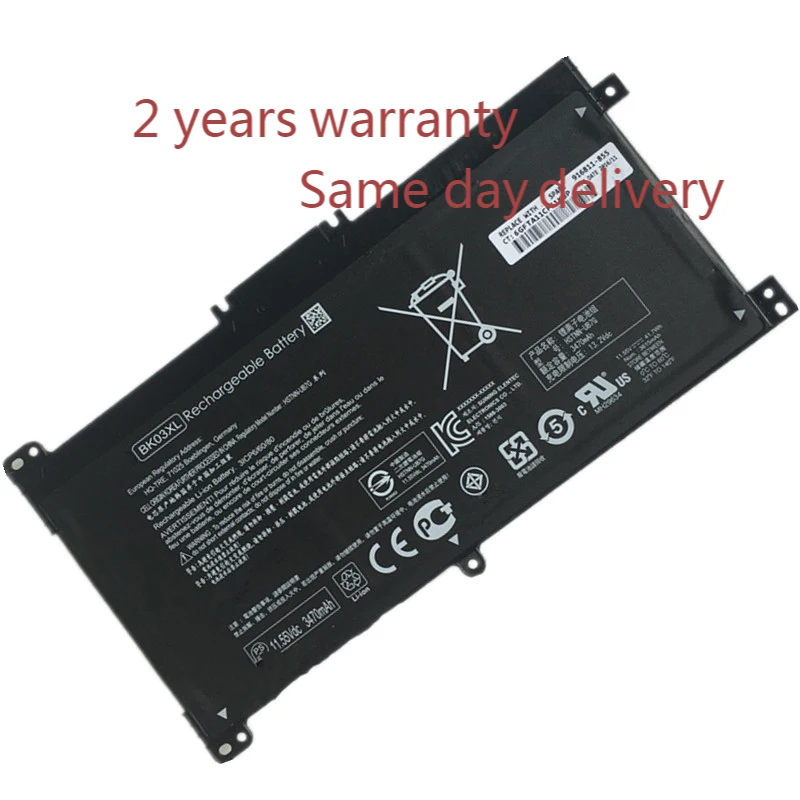 

Original BK03XL Laptop Battery For HP Pavilion X360 14-BA002NP BA063TU BA100TX HSTNN-UB7G LB7S TPN-W125 916366-541