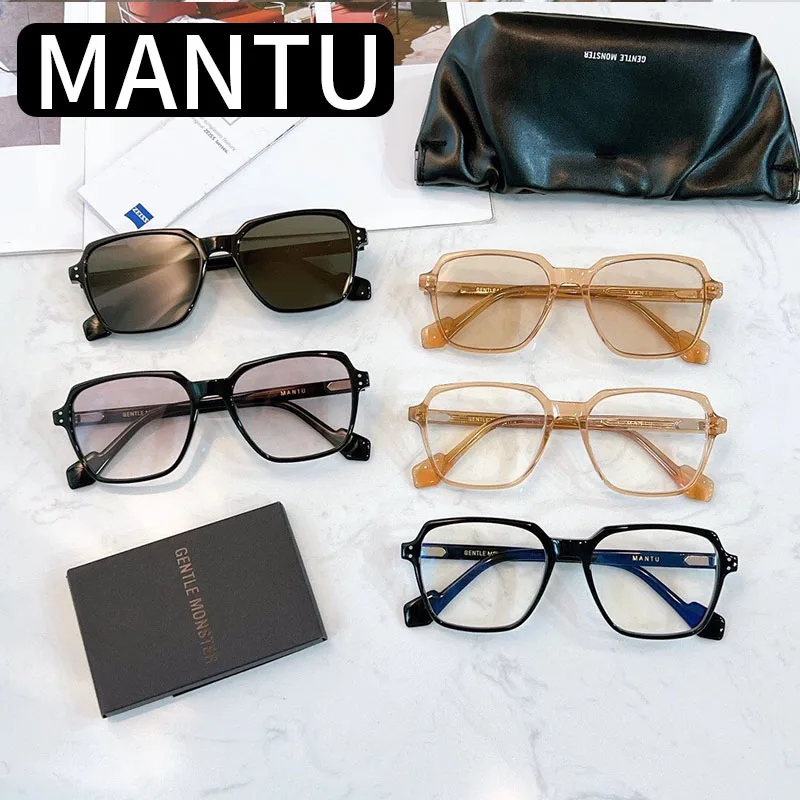 

Gentle Monster Sunglasses For Men Women 2021 Vintage Luxury Brand Designer Trending Products UV400 Acetate MANTU GM Sun Glasses