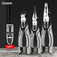 oudisi multifunctional universal diagonal pliers needle nose pliers hardware tools universal wire cutters electrician