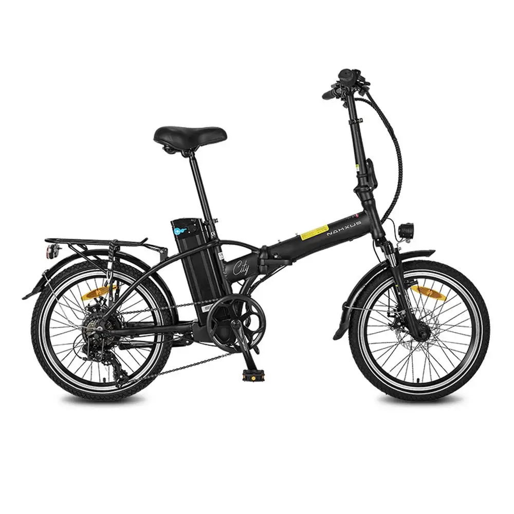 

Складной электрический велосипед NAKXUS 20F057, 20*1,95 дюймов, мотор 250 Вт, 25 км/ч, Shimano, 7 скоростей, 36 В, 10 А/ч, аккумулятор 50-55 км, макс. 120 кг