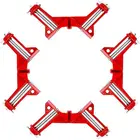 Зажимы под прямым углом 90 градусов, угловой пресс-зажим из алюминиевого сплава, держатель для деревообработки, Фиксированная Рама для картин, столярные инструменты