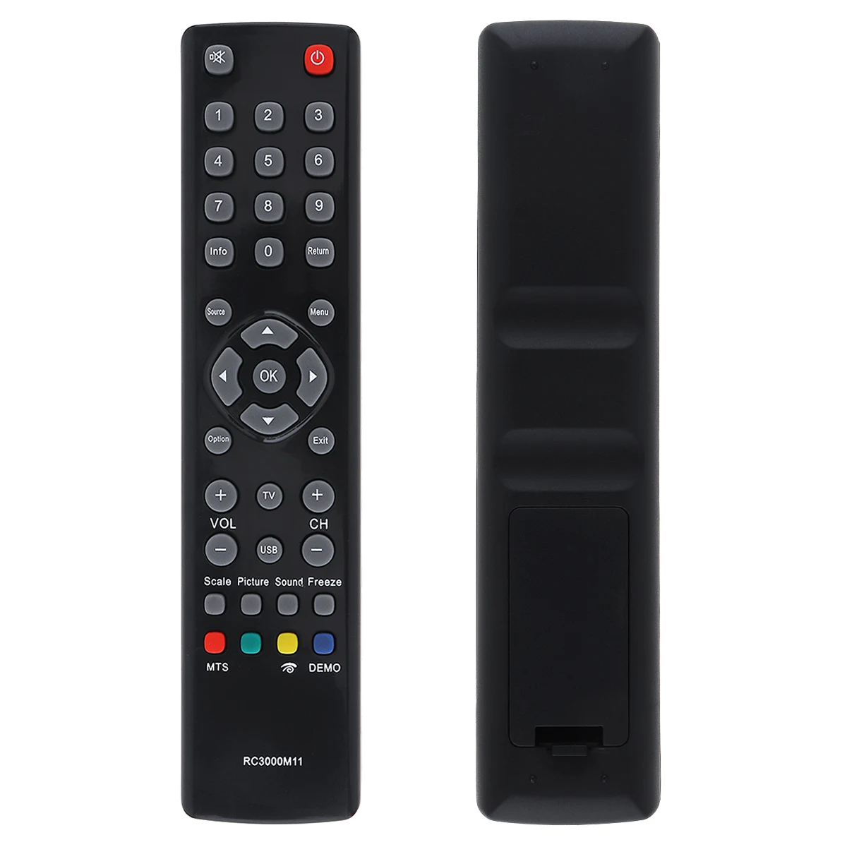 

Universal ABS Black 433Mhz IR TV Remote Control AA59-00594A with 8 - 15M Long Transmission Distance Fit for TCL RC3000M11