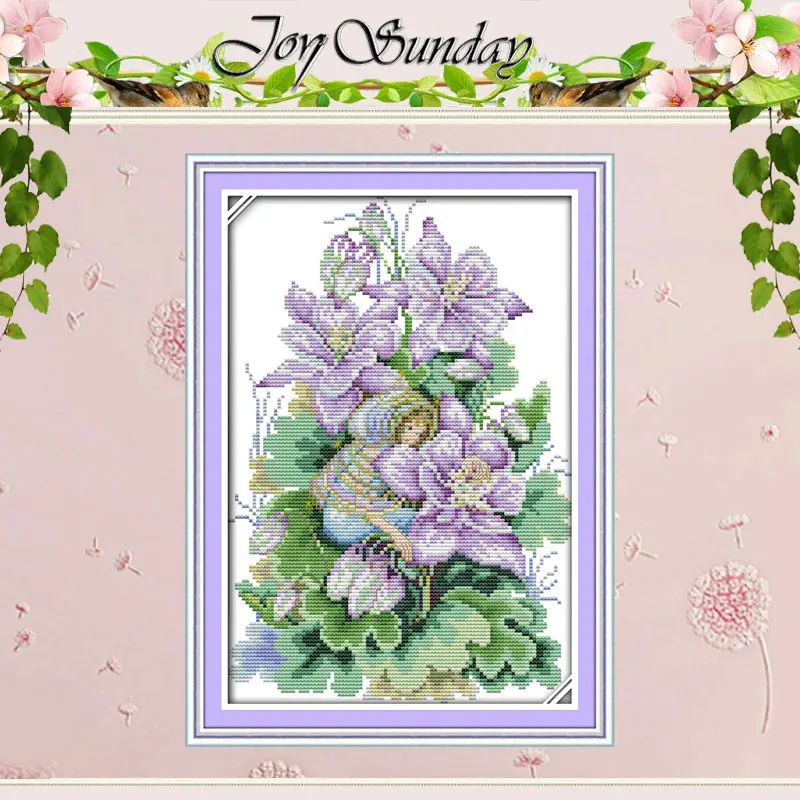 Ручная работа набор крестиков из магнолии 11CT 14CT китайские наборы вышивка