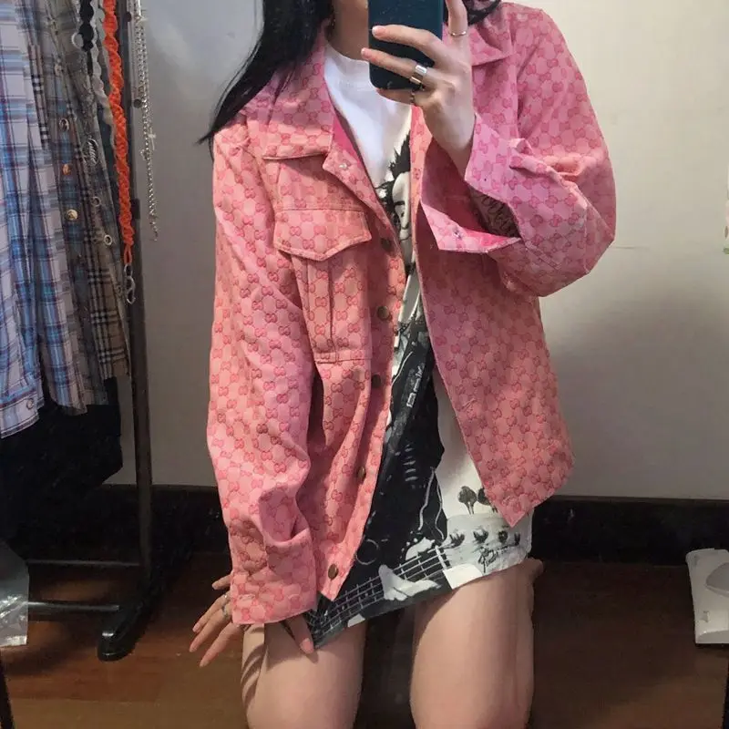 

Jeans Coat Jacket Women Clothes Korean Coats Spring Fall 2021 New Jackets for Women Casual