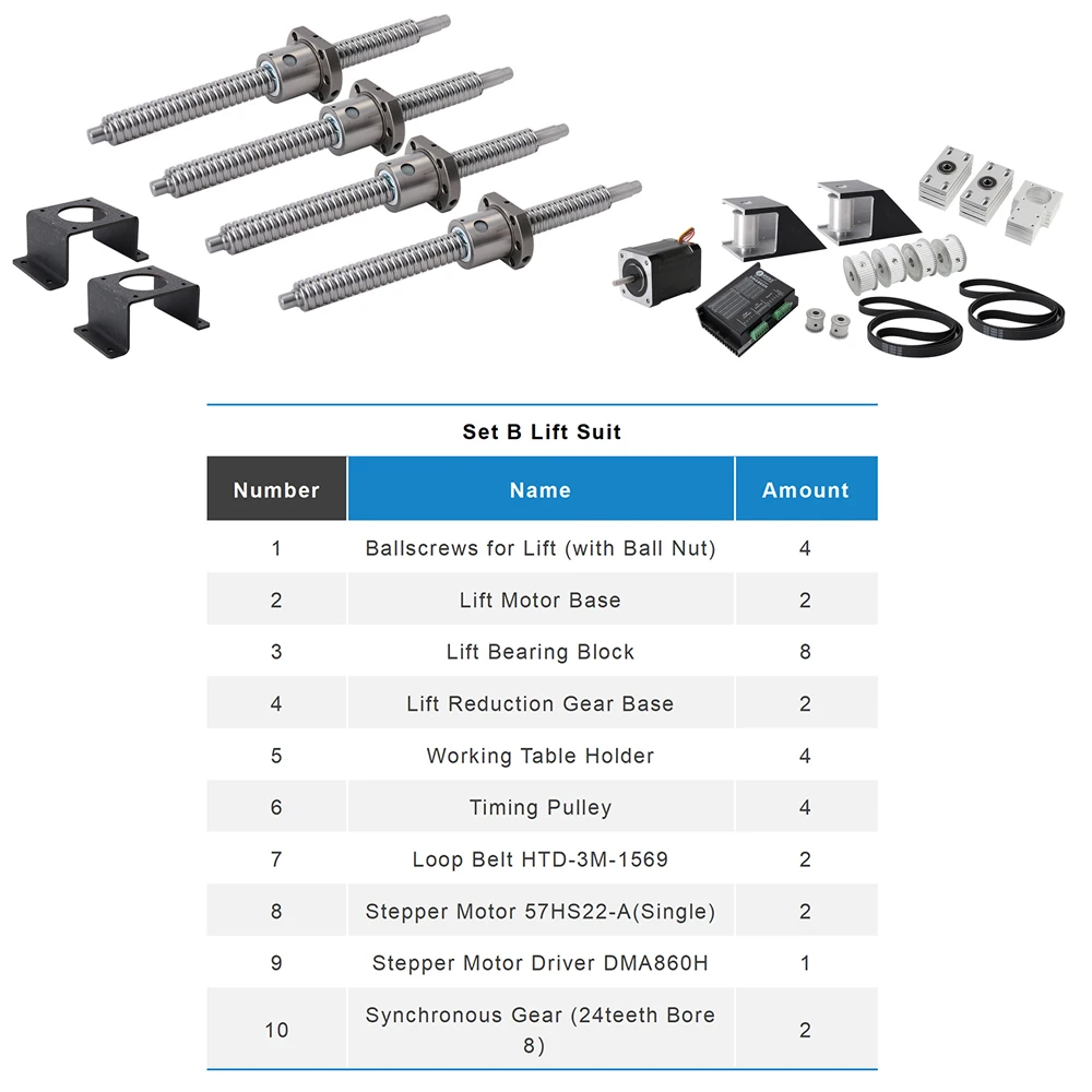 Лазерный станок с моторизованным приводом подъемная платформа металлические