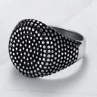 Классические туфли; Туфли в стиле панк черного цвета с круглым носком ударов в горошек металлическое кольцо Для Мужчин's Rock вечерние Байкер ювелирные изделия