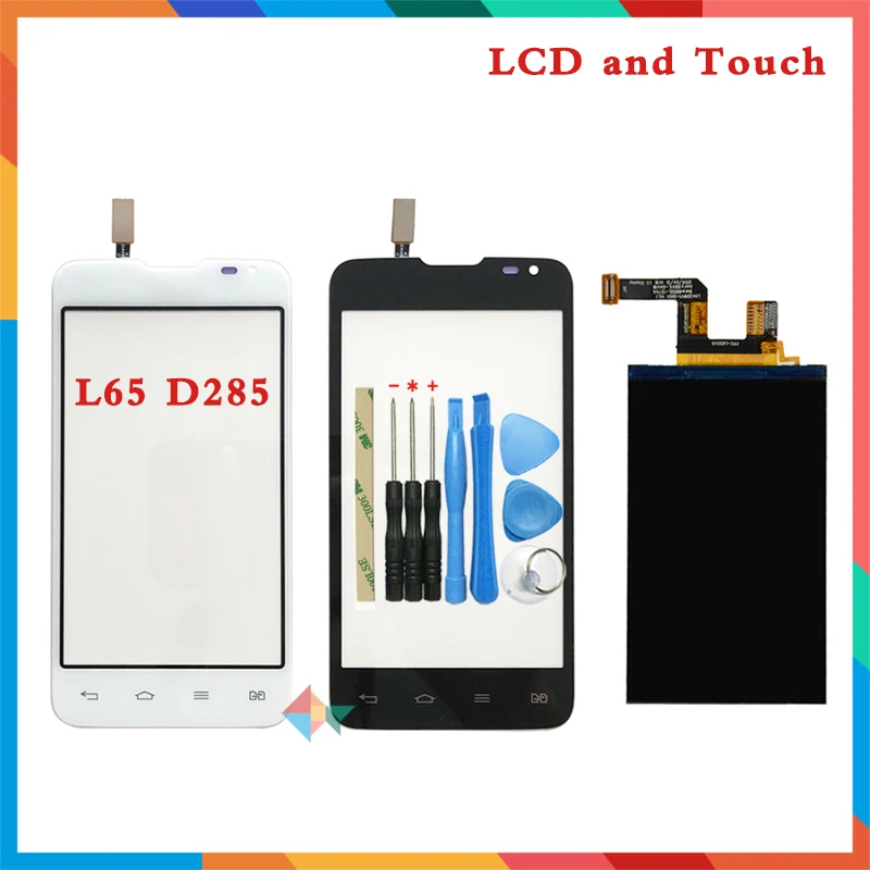 Жк экран 4 3 дюйма для LG L65 D280 D280G D280N D285 бесплатная доставка + код