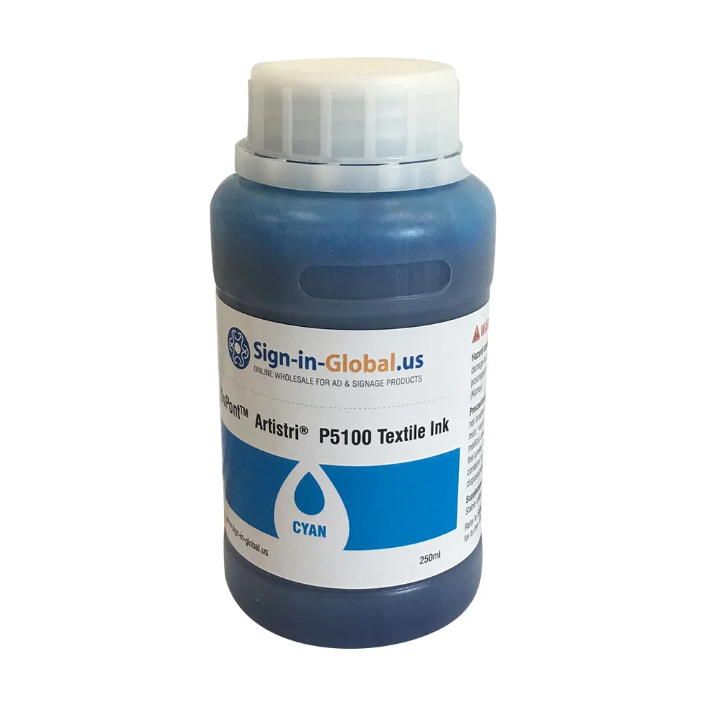 Dupont Artistri P5100 + голубой P5200 пурпурный P5300 желтый P5400 черный Текстильные пигментные