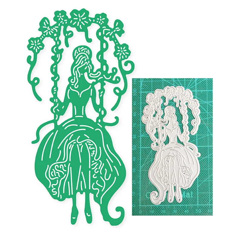 Штампы для рукоделия металлические штампы вырезания форма африканской женщины