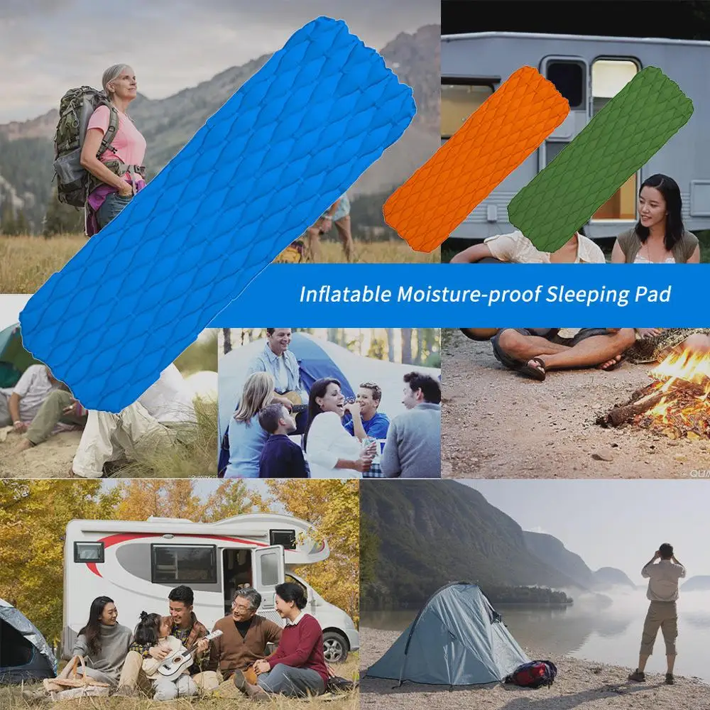 Автоматический надувной матрас для кемпинга 400 г наружной палатки коврик сна Для