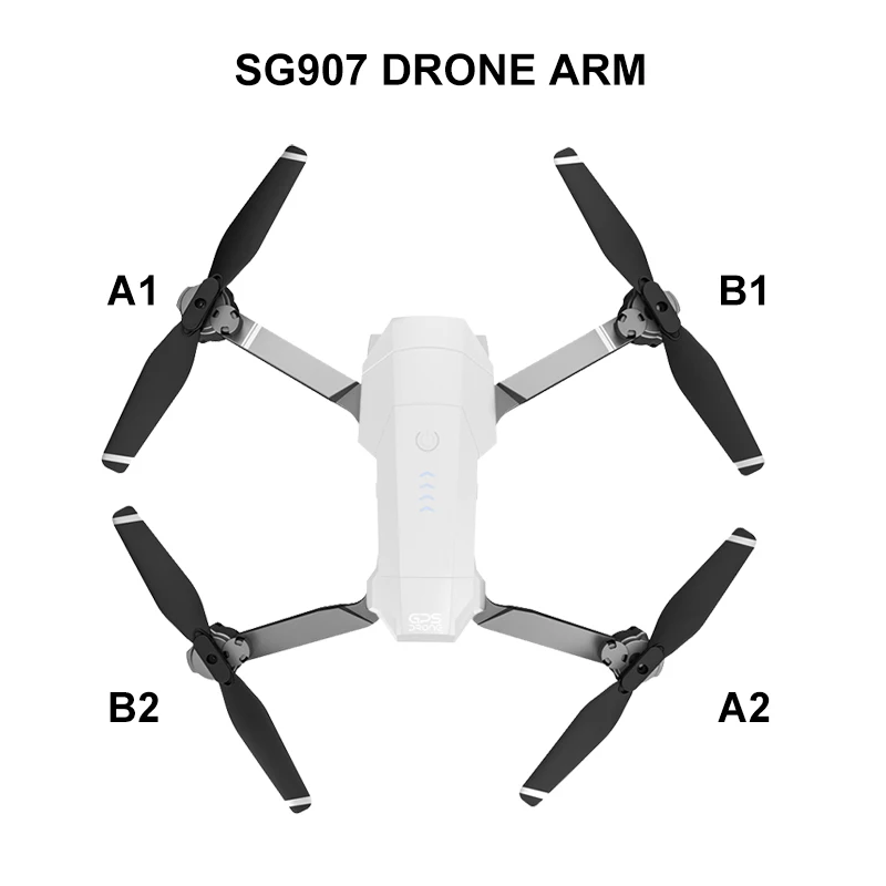 LAUMOX SG907 GPS Drone Arm Spare Parts Axis Arms Accessories RC Quadcopter With Motor For FPV Frame Replacement Accs | Электроника