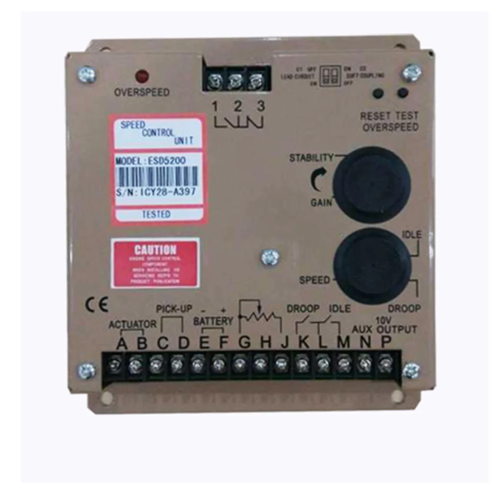 Блок управления регулятором скорости дизельного генератора ESD5200|control speakers|control