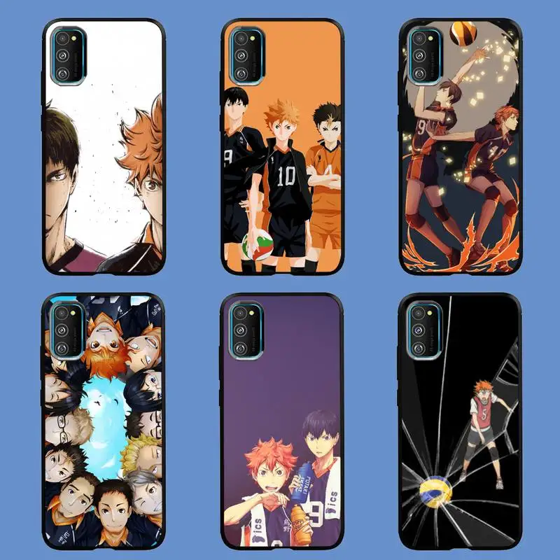 

Haikyuu Hinata Attacks Anime Phone Case For Samsung A10 A12 A02 A20E M30 A31 A40 A50 S A52 A51 A70 A71 A80 Cover Fundas Coque