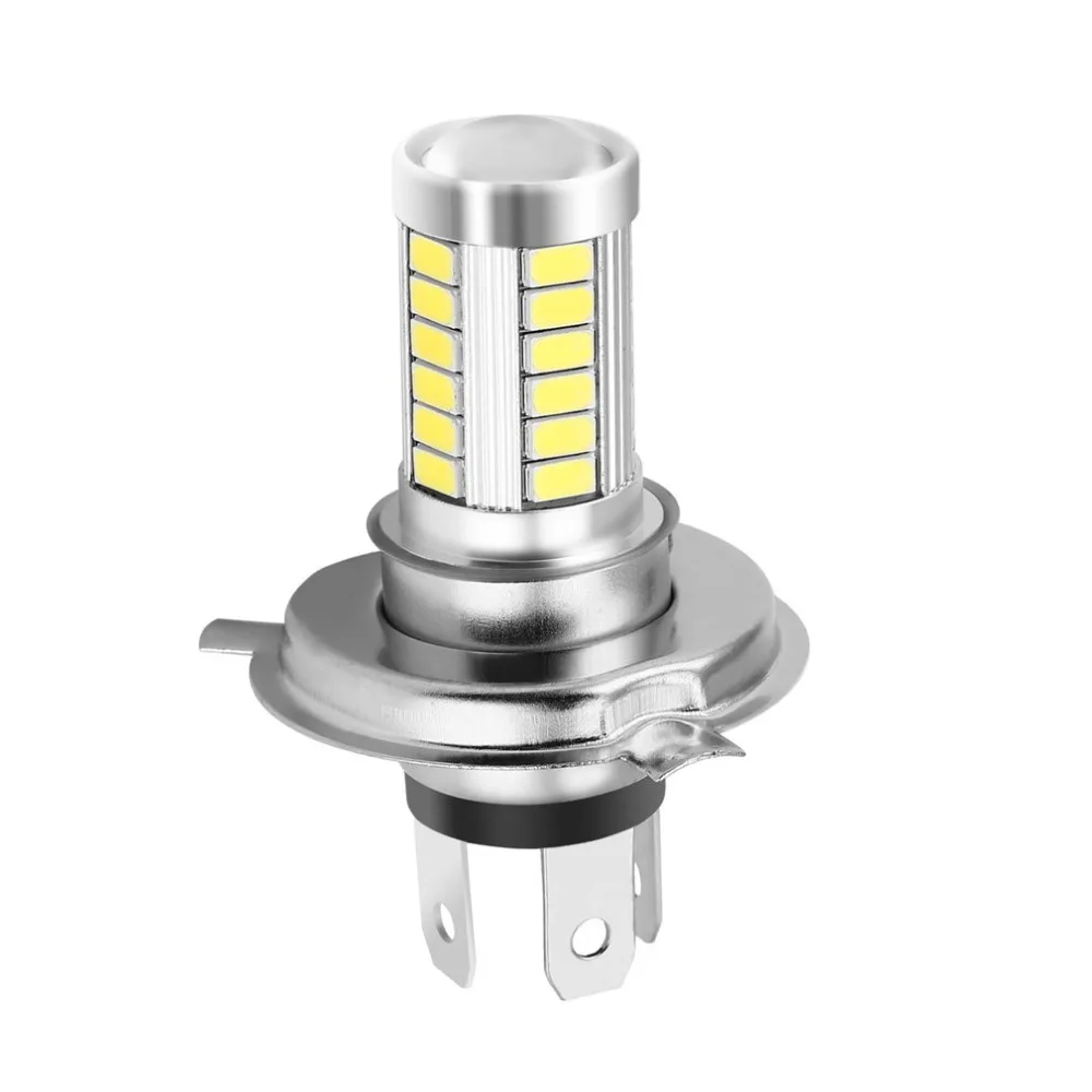 H4 33SMD 5630 светодиодный супер яркий белый автомобильный головной светильник источник дневного движения светильник s лампа светодиодный 12 в 8 Вт автомобиль