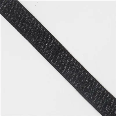 black Резинка 15 мм эластичная лента Elastico Para Costura кутюр Elastiek Voor Naaien аксессуары для украшения свадебной одежды - Цвет: black