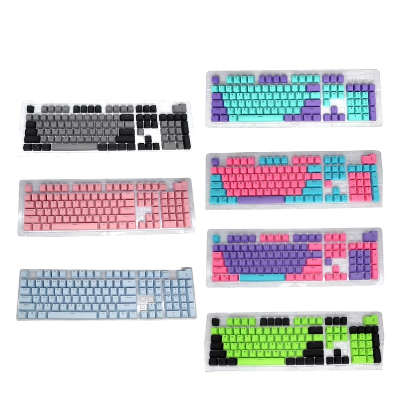 

Колпачки механические для механических клавиатур, 104 клавиш, АБС-пластик