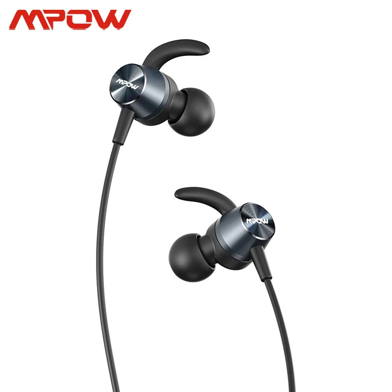 Mpow S15 магнитные Bluetooth беспроводные наушники ipx7 водонепроницаемые спортивные до 10