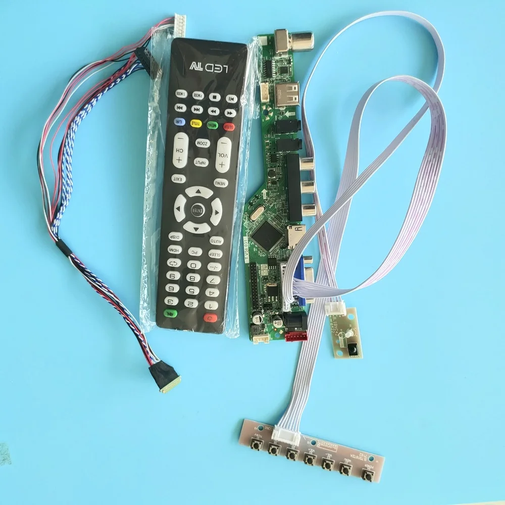 Комплект для драйвера платы контроллера LP156WH2(TL)(RA) ЖК светодиодный HDMI USB пульт