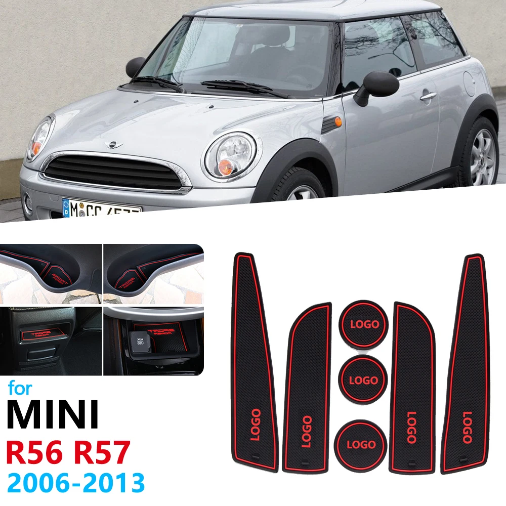 Противоскользящий резиновый подстаканник для BMW MINI R56 R57 Hatch ONE Cooper S аксессуары 2006