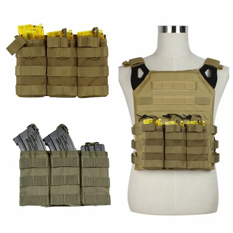 1000D нейлоновая Одиночная/двойная/Тройная сумка для магазина Тактическая Военная