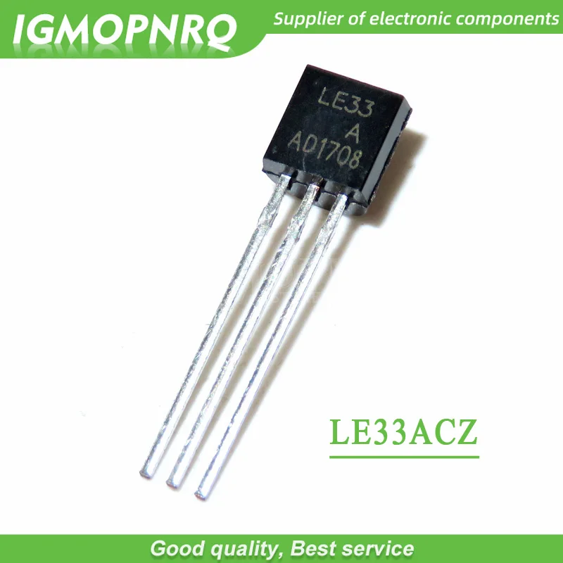 

10 шт./лот LE33ACZ TO-92 LE33 LE33AC LE33A LE33 понижающий регулятор, новый оригинальный