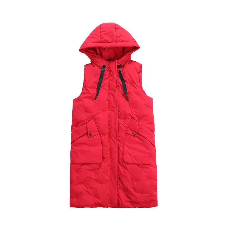 Женская хлопковая куртка с капюшоном размеры до 5XL|Жилеты и безрукавки| |