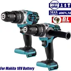 Аккумуляторная ударная дрель 3 в 1, бесщеточная, 13 мм, 20 + 3