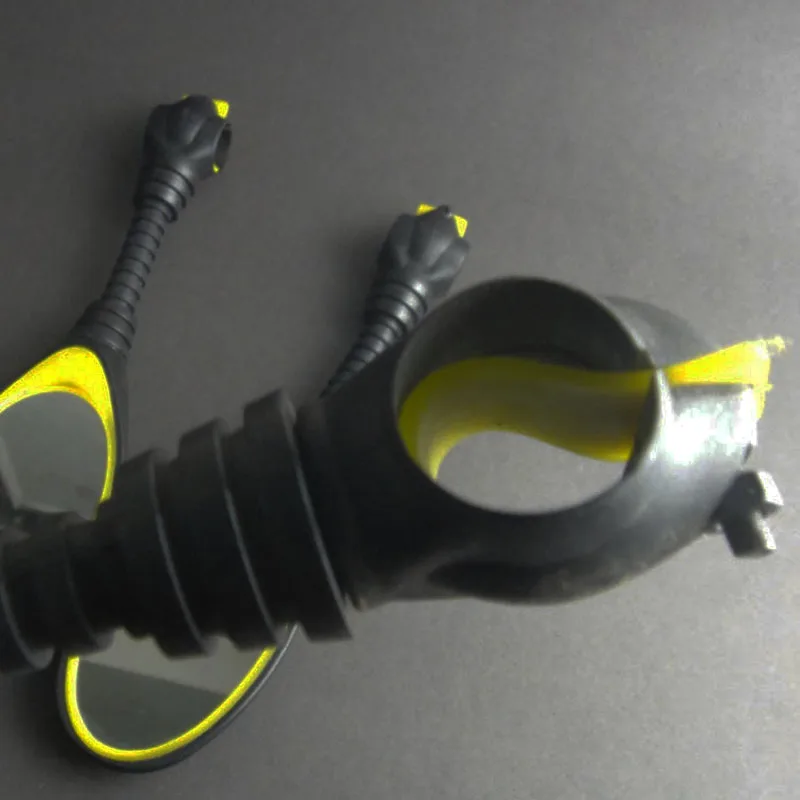 

Bicycle Reflector Flat Mountain Bike Safety Rear View Mirror Yellow Edge Plastic Handlebar Rear View Mirror Bike Accessories