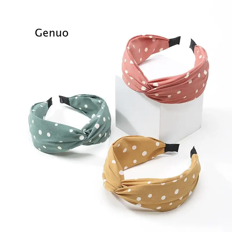 

Женский ободок для волос с перекрестным узлом, аксессуары для волос