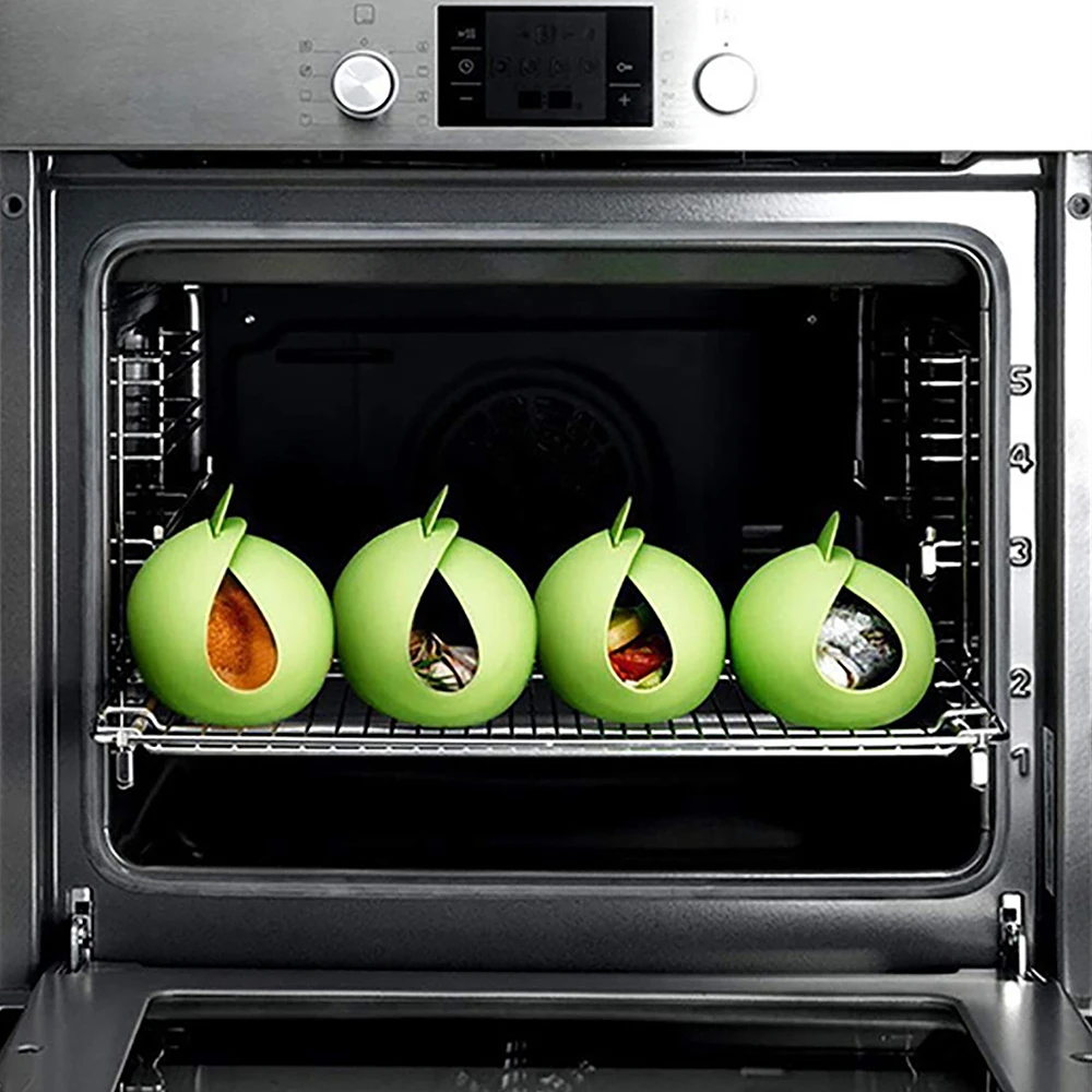 Силиконовая чаша для приготовления пищи на пару силиконовая рыбы духовка чайник