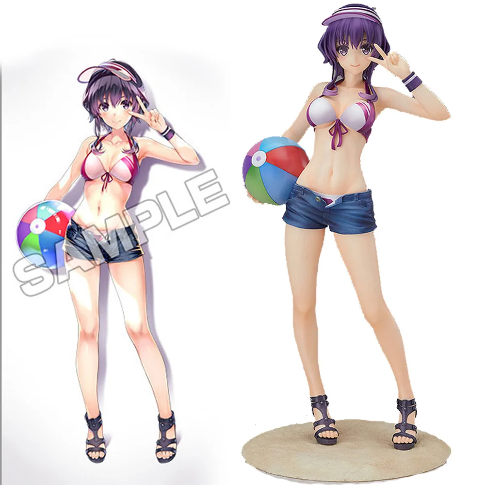 

Anime How To Raise A Boring Girlfriend Michiru Hyodo Swimsuit PVC Action Figures Adult Collection Model Toys Doll Gift