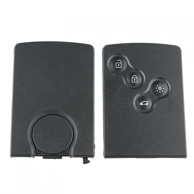 1 шт. черный 433 МГц 4 кнопки дистанционный ключ брелок от машины замена с чипом PCF7952