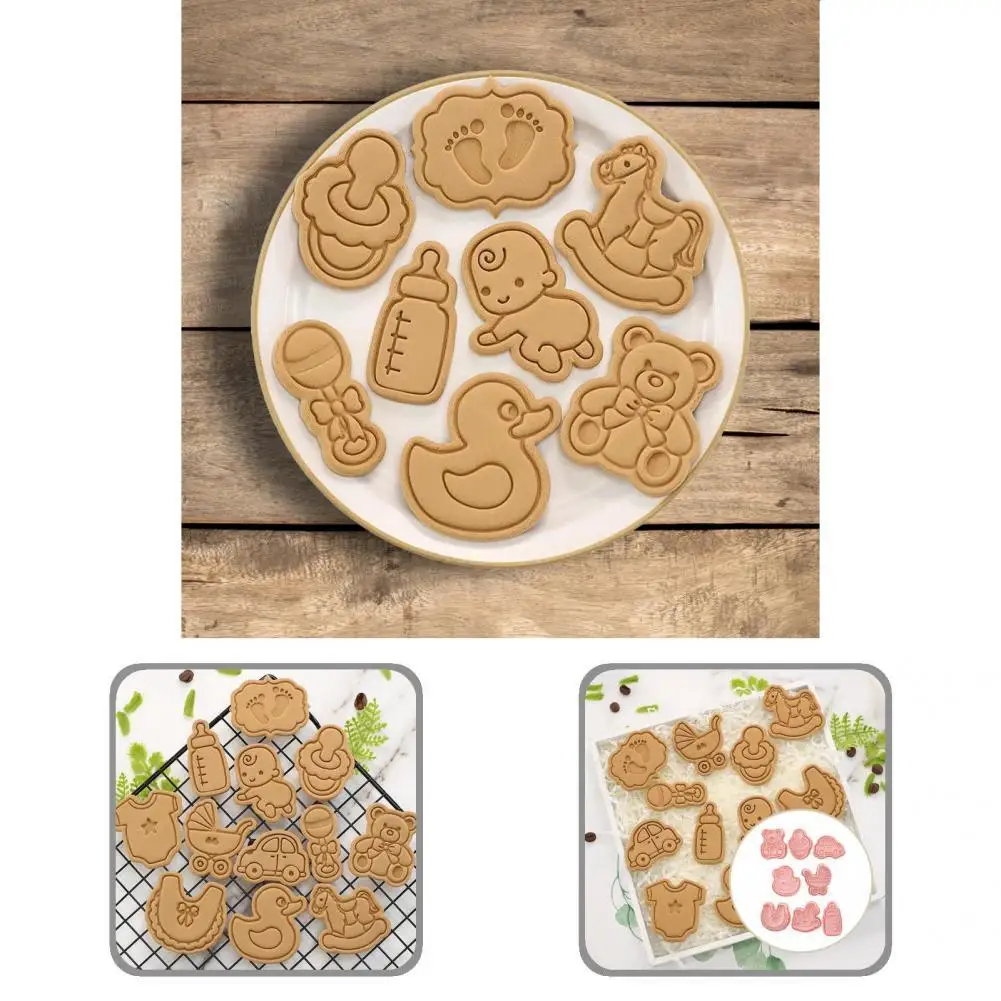 

Антидеформированные многоцелевые трафареты для празднования дня рождения формы для печенья для дома